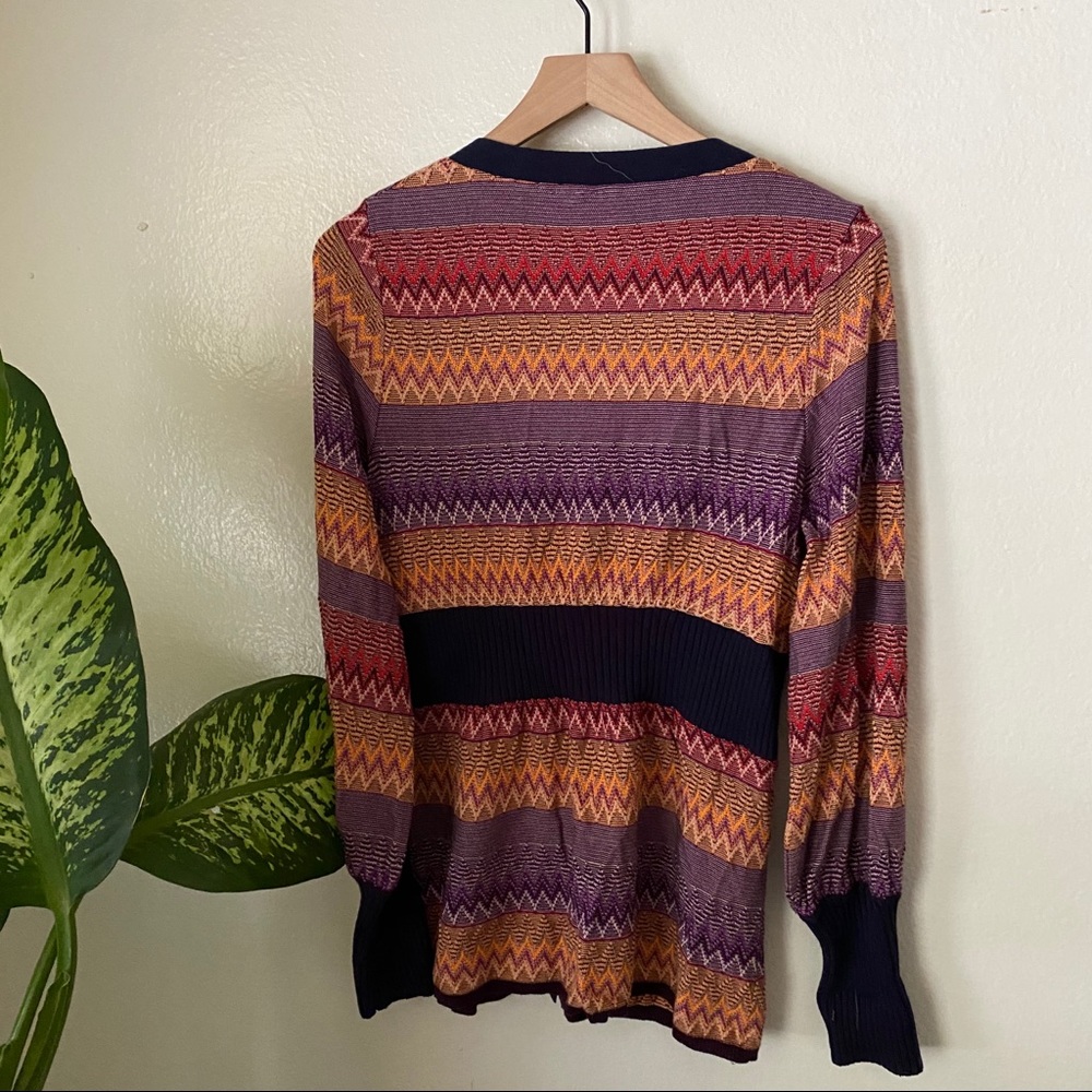 Anthropologie | Fiemma Chevron Cardigan - Picture 6 of 7